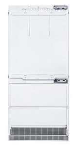 Liebherr 30" Premium Plus Built-In 4 Door Bottom Mount Fridge Ice Maker Right Hinge - Custom Panel - HC2080