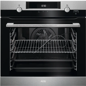AEG 24" Wall Oven Knob Control and LCD display -Stainless - BPK556320M