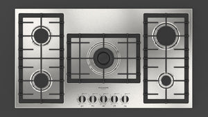 Fulgor Milano 400 Series 36" Gas Cooktop - Stainless - F4GK36S1