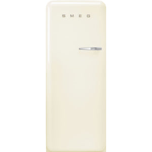 SMEG 24" 50's Style Top Mount Refrigerator 9 Cu Ft - Cream - FAB28ULCR3