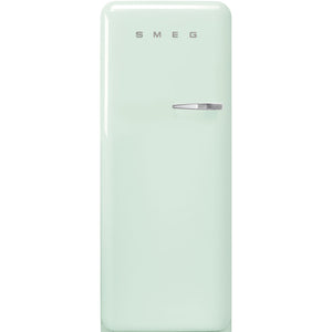 SMEG 24" 50's Style Top Mount Refrigerator 9 Cu Ft - Pastel Green - FAB28ULPG3