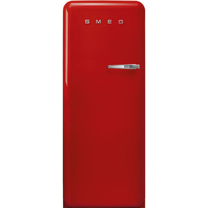 SMEG 24" 50's Style Top Mount Refrigerator 9 Cu Ft - Red - FAB28ULRD3