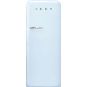 SMEG 24" 50's Style Top Mount Refrigerator 9 Cu Ft - Pastel Blue - FAB28URPB3