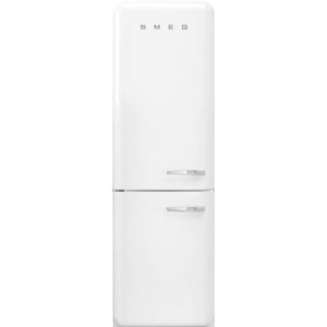 SMEG 24" 50's Style Bottom Mount Refrigerator - White - FAB32ULWH3
