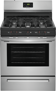 Frigidaire 30" Free Standing Gas Range Manual Clean 5 Burner - Stainless - FCRG3052AS