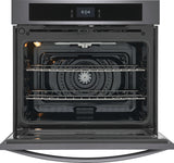 Frigidaire 30" Double Wall Oven - Black Stainless - FCWD3027AD