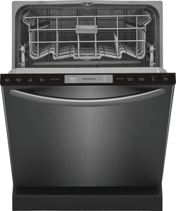 Frigidaire 24" Dishwasher Plastic Tub Top Control 54 DBA - Black Stainless - FFID2426TD
