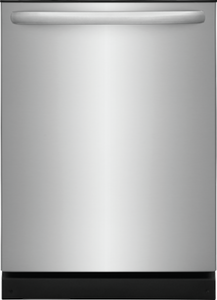 Frigidaire 24" Dishwasher Plastic Tub Top Control 54 DBA - Stainless - FFID2426TS