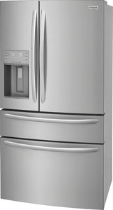 Frigidaire Gallery 36" 4 Door Fridge Counter Depth Ice and Water - Stainless - FG4H2272UF