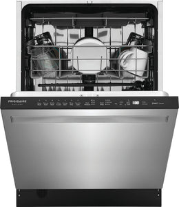 Frigidaire Gallery 24" Dishwasher Stainless Tub Top Control 49 DBA Pocket Handle - Stainless - FGIP2479SF