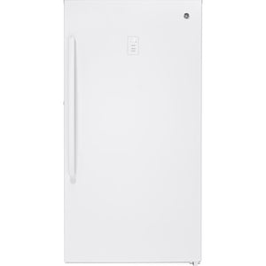 GE 17.3 Cu Ft Upright Freezer Exterior Control - White - FUF17SMRWW