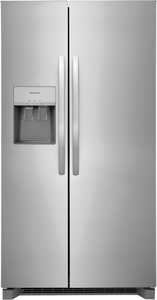 Frigidaire 36" Side by Side Fridge Standard Depth Ice and Water - Stainless - FRSS2623AS