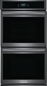 Frigidaire Gallery 27" Double Wall Oven - Black Stainless - GCWD2767AD