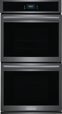 Frigidaire Gallery 27" Double Wall Oven - Black Stainless - GCWD2767AD