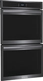 Frigidaire Gallery 30" Wall Oven Air Fry - Black Stainless - GCWD3067AD