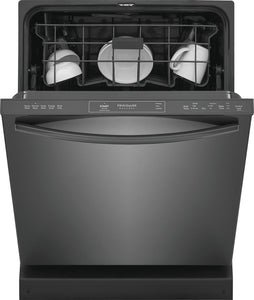 Frigidaire Gallery 24" Dishwasher Plastic Tub Top Control 49 DBA - Black Stainless - GDPH4515AD