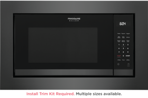 Frigidaire Gallery 30" Built-In Microwave Side Swing - Black Stainless - GMBS3068AD