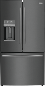 Frigidaire Gallery 36" Bottom Mount Fridge Counter Depth Ice and Water - Black Stainless - GRFC2353AD