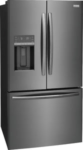 Frigidaire Gallery 36" Bottom Mount Fridge Standard Depth Ice and Water - Black Stainless - GRFS2853AD