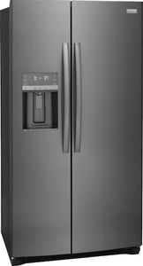 Frigidaire Gallery 36" Side by Side Fridge Counter Depth Ice and Water - Black Stainless - GRSC2352AD
