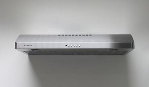 Faber 36" Levante II Under-Cabinet hood 400 CFM - Stainless - LEVT36SS400-B