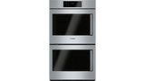 Bosch Benchmark Series 30" Double Wall Oven - Stainless - HBLP651LUC