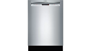 Bosch 24" 300 Series Dishwasher Recessed Handle Third Rack - Stainless - SHEM63W55N