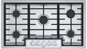 Bosch Benchmark 36" Gas Cooktop - Stainless - NGMP656UC