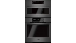 Bosch 800 Series 30" Micro-Combo Wall Oven - Black Stainless - HBL8743UC