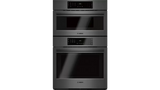 Bosch 800 Series 30" Micro-Combo Wall Oven - Black Stainless - HBL8743UC