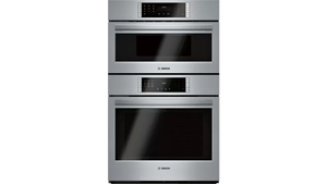 Bosch 800 Series 30" Micro-Combo Wall Oven - Stainless - HBL8753UC