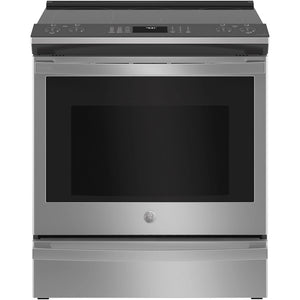 GE Profile 30" Slide-In Electric Range Steam Clean - Stainless - PSS93YPFS