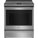 GE Profile 30" Slide-In Electric Range Steam Clean - Stainless - PSS93YPFS