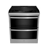 GE Profile 30" Slide-In Electric Range Double Oven - Stainless - PCS980YMFS