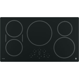 GE Profile 36" Induction Cooktop - Black Glass - PHP9036DJBB