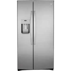 GE 36" Side by Side Fridge Counter Depth - Stainless - GZS22IYNFS