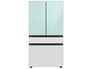 Samsung BESPOKE 36" Quad Door Refrigerator Counter Depth - Custom Panel - RF23BB8600APAA
