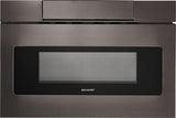 Sharp 24" Convection Microwave Drawer - Black Stainless - SMD2477AHC