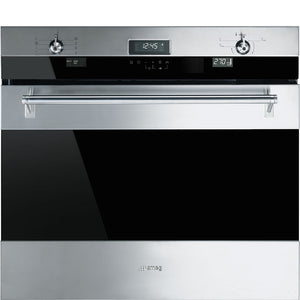 SMEG Classic 30" Single Oven 4.3 Cu Ft - Stainless - SOU330X1