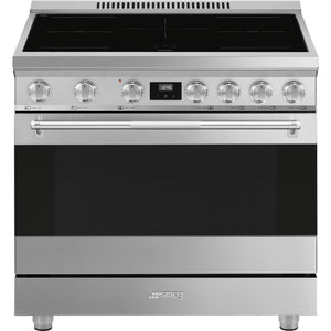 SMEG PROFESSIONAL 36" Induction Range - Stainless - SPR36UIMX