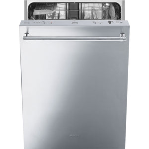 SMEG 24" Top Control Dishwasher - Stainless - STU8612X