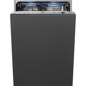SMEG 24" Top Control Dishwasher - Custom Panel - STU8633