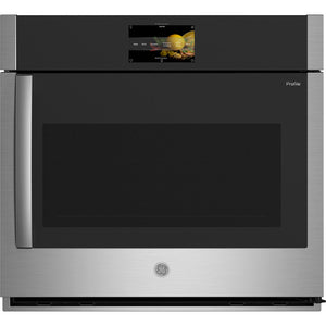 GE Profile 30" Wall Oven Right Swing - Stainless - PTS700RSNSS