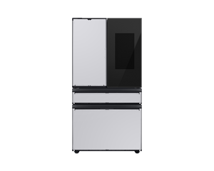 Samsung BESPOKE 36" Quad Door Refrigerator - Charcoal - RF29BB8900ACAC