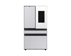 Samsung BESPOKE 36" Quad Door Refrigerator - Custom Panel - RF29BB8900AWAC