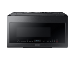 Samsung 30" Over The Range Microwave 2.1 Cu Ft 400 CFM - Black Stainless - ME21M706BAG/AC