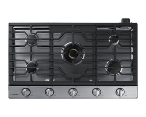 Samsung 36" Premium Plus Gas Cooktop - Stainless - NA36N7755TS/AA