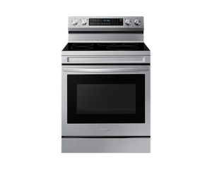 Samsung 30" Free Standing Electric Range True Convection Steam Clean - Stainless - NE63A6711SS/AC
