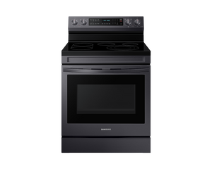 Samsung 30" Free Standing Electric Range True Convection Steam Clean - Black Stainless - NE63A6711SG/AC