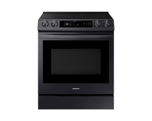 Samsung 30" Slide In Electric Range True Convection Self Clean - Black Stainless - NE63T8711SG/AC